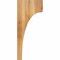 Ekena Millwork Huntington Rough Sawn Corbel, Western Red Cedar, 6"W x 12"D x 28"H COR06X12X28HUN00RWR - alternate 2